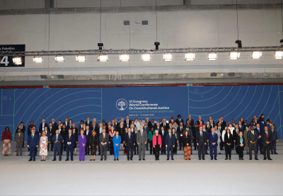 La Corte Constitucional participó en el 6º Congreso Mundial de Justicia, que reunió a los más altos dignatarios de tribunales internacionales para defender la independencia judicial